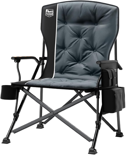 Padded Oversized Folding Camping Chair