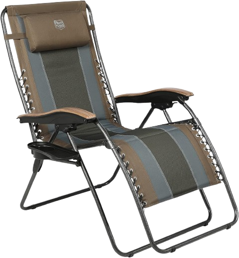 Padded Reclining Lounge Chair